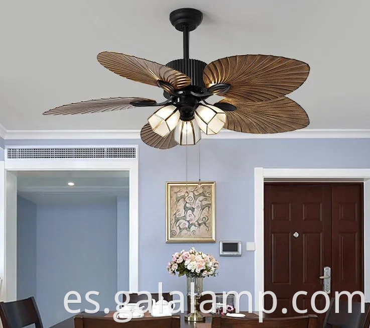 Candelera de admiradores estadounidenses de inspiración vintage para espacios de vida elegantes